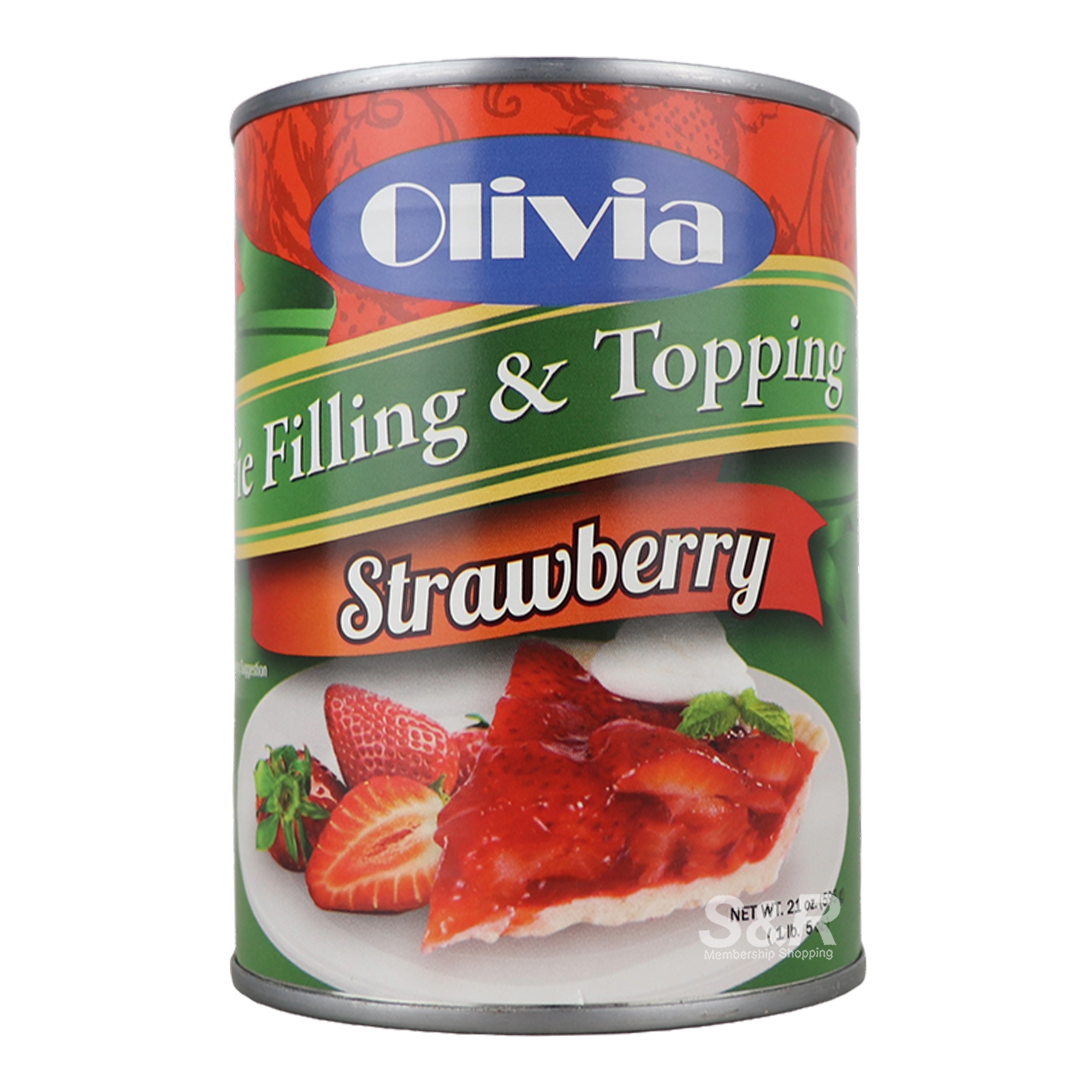 Olivia Strawberry Pie Filling & Topping 595g